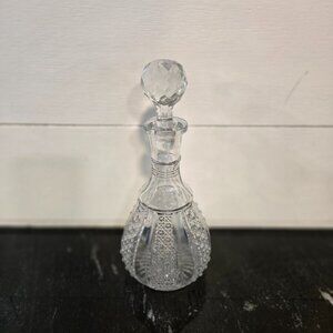 Antique EAPG Decanter 1915 RAINBOW by McKee & Brothers Pittsburg, PA Rare find